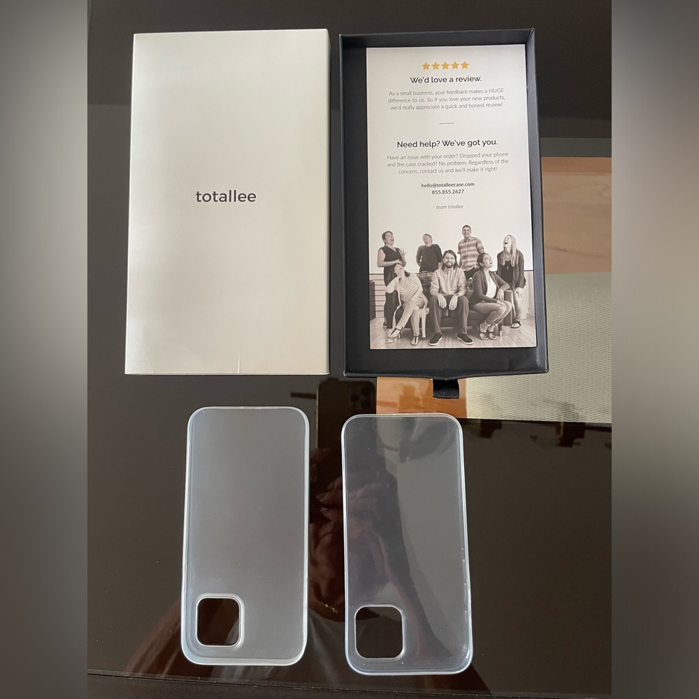 Totallee iPhone clear case for iPhone model 11 - 16